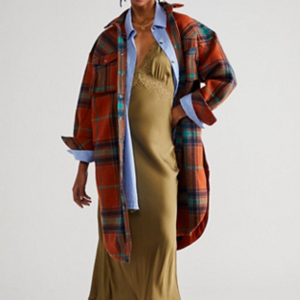 Free People Cabin Cozy Maxi Coat